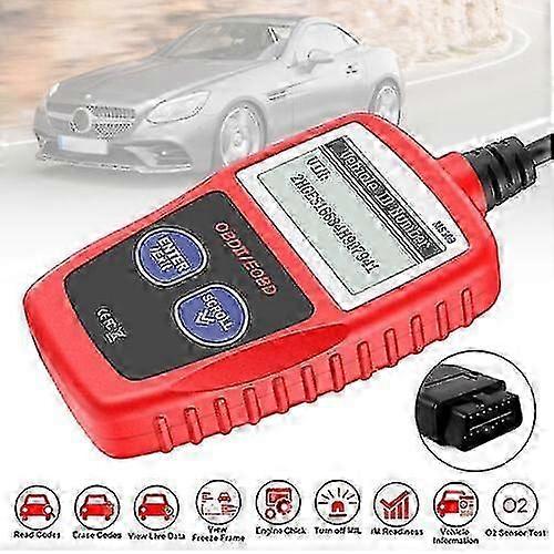 Car Diagnostic Detector Automotive Obd Code Reader Obd2 Scanner Check Engine Fault Tool