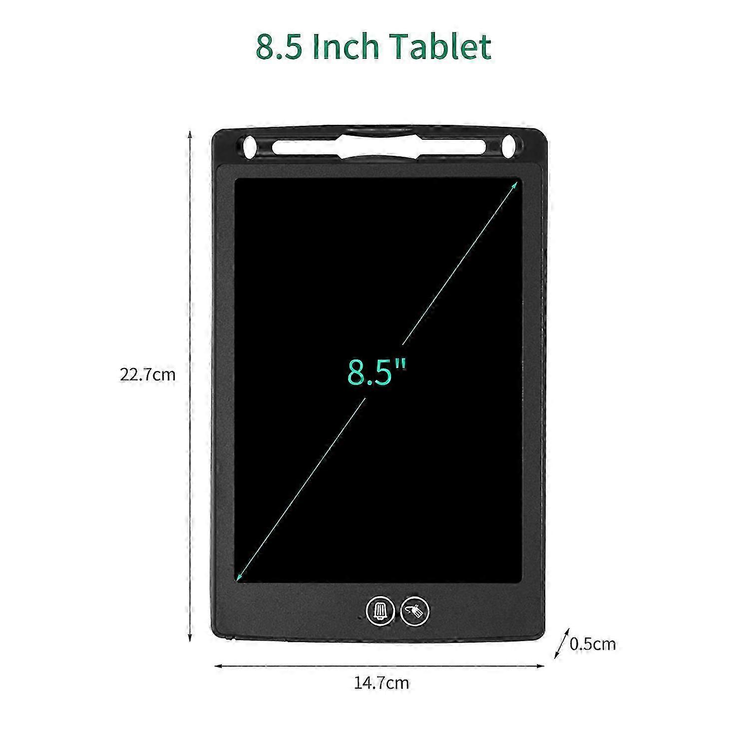 LCD Writing Tablet 8.5 Inch Doodle Drawing Pad Handwriting Colorful Board with Magnetic Stylus for T