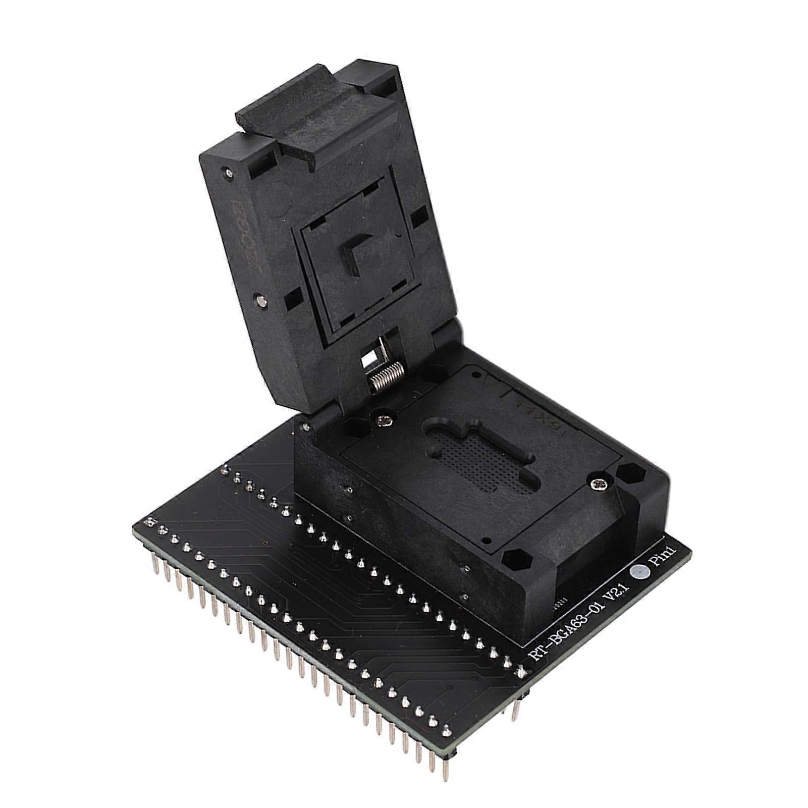 BGA63 adaptateur de délimitation Convertisseur d’interface série ICSP Module de prise pour la réparation du programmateur