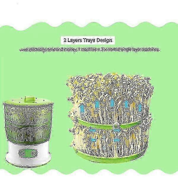 Automatic bean sprouts growing machine for home use