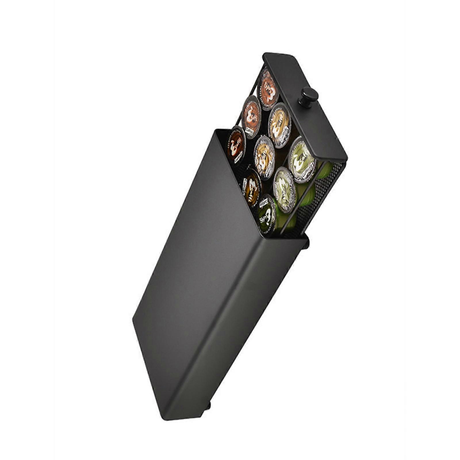 Sturdy Iron Coffee Pods Holder with 24 Large Capacity Elegant and Modern Storage for Coffee Lovers Storage Solution Multicolor