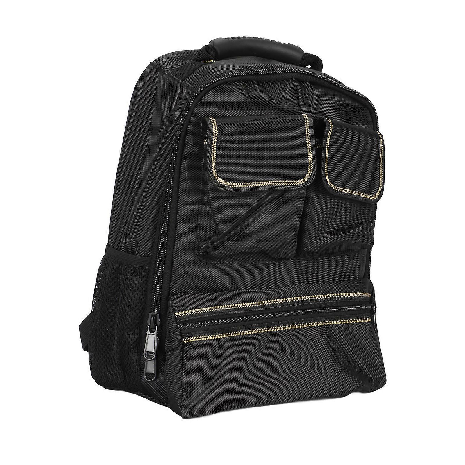 Tool Backpack Multifunctional Oxford Fabric Electrician Hardware Backpack Tool Bag for Maintenance