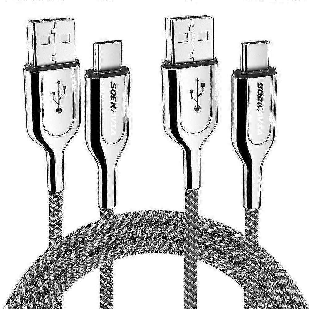 Usb Type C Cable Charging Cable [1m+2m] Usb-c Usb-a 3.0 Cable For...