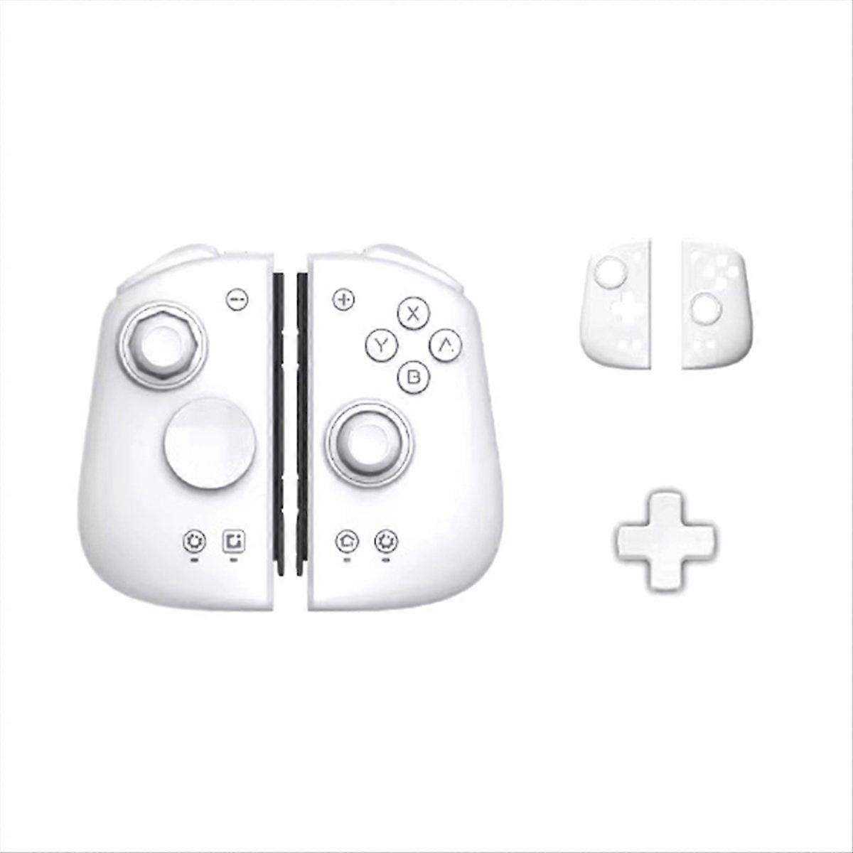 /2 Joypad Hall Joystick Console NS OLED Gamepad M6 HD Gemini 2 Controller White