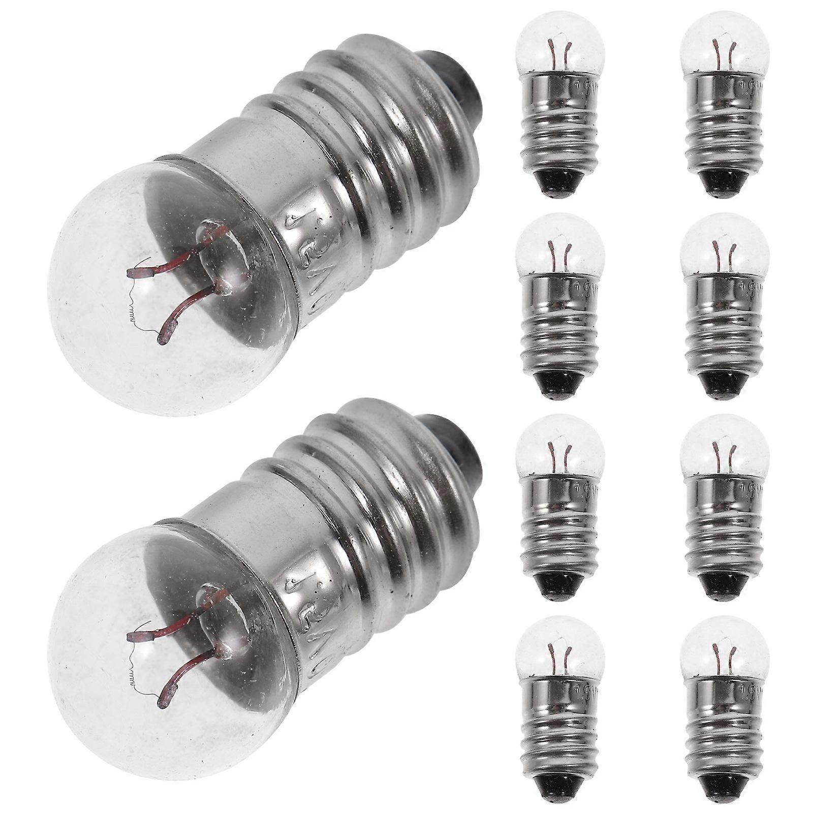 50db kis izzók E10 miniatűr csavaros izzók 1,5 V-os mini izzók