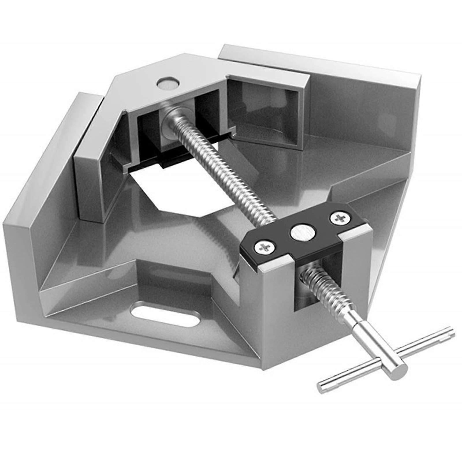 Right Angle Clamp 90 Single Handle Aluminum Alloy Corner Clamp T-handle Woodworking Right Angle Clip Clamp Tool
