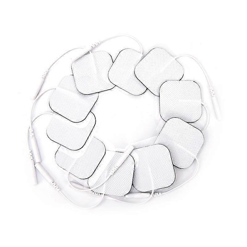 10Pcs Replacement For Massager Tens Units Electrode Pads Therapy Machine