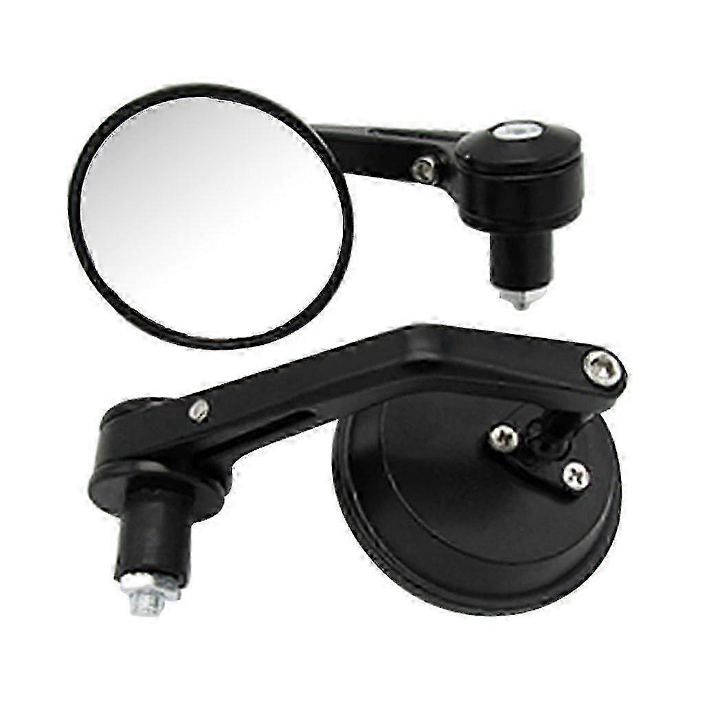 Motorcycle Rear View Side Mirror 7/8" Motorcycle Modification Round HandlebarHwy