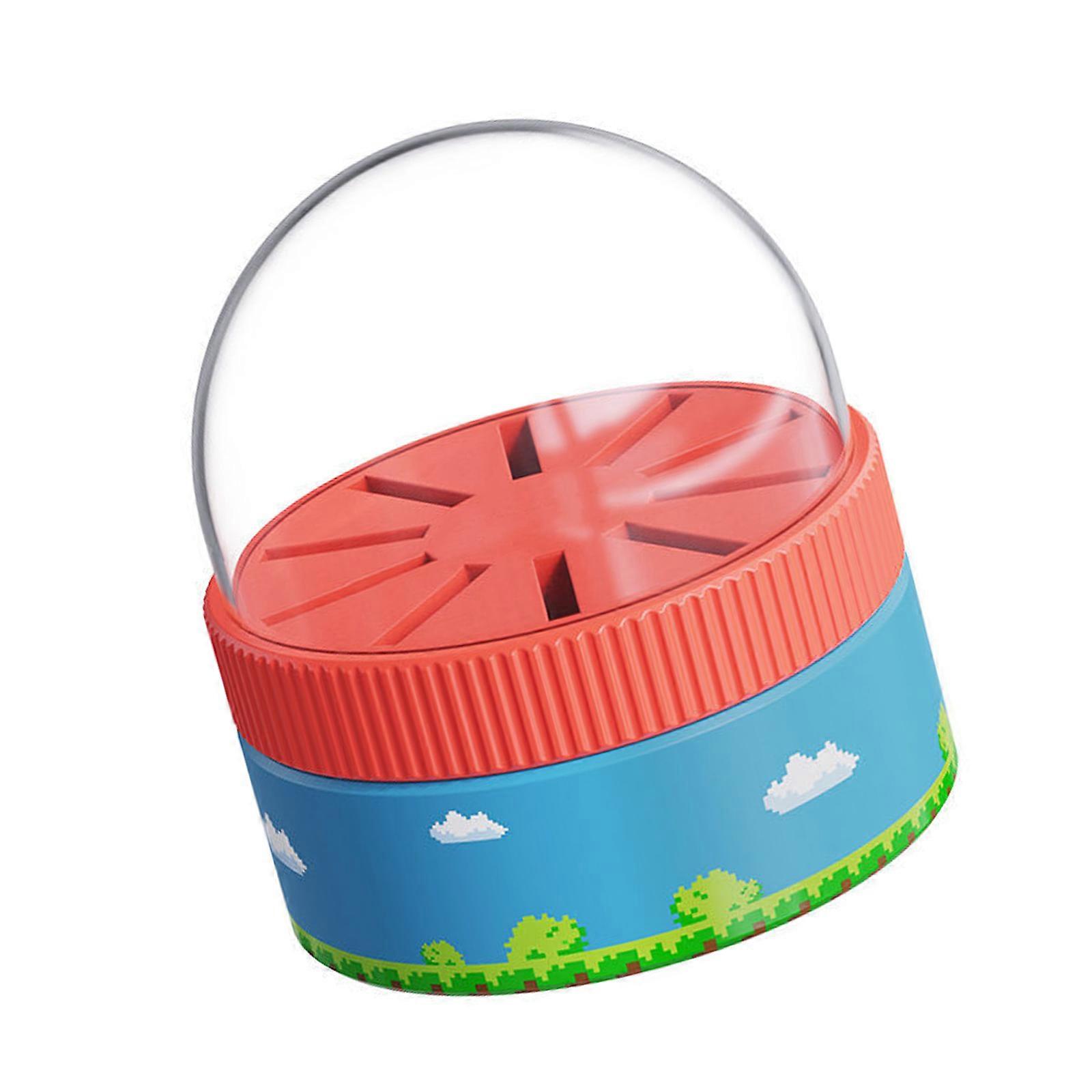 Shockproof Game Card Storage Box For NS 360 Rotating Design 10 Slots ABS Construction Anti Slip Bottom Multicolor