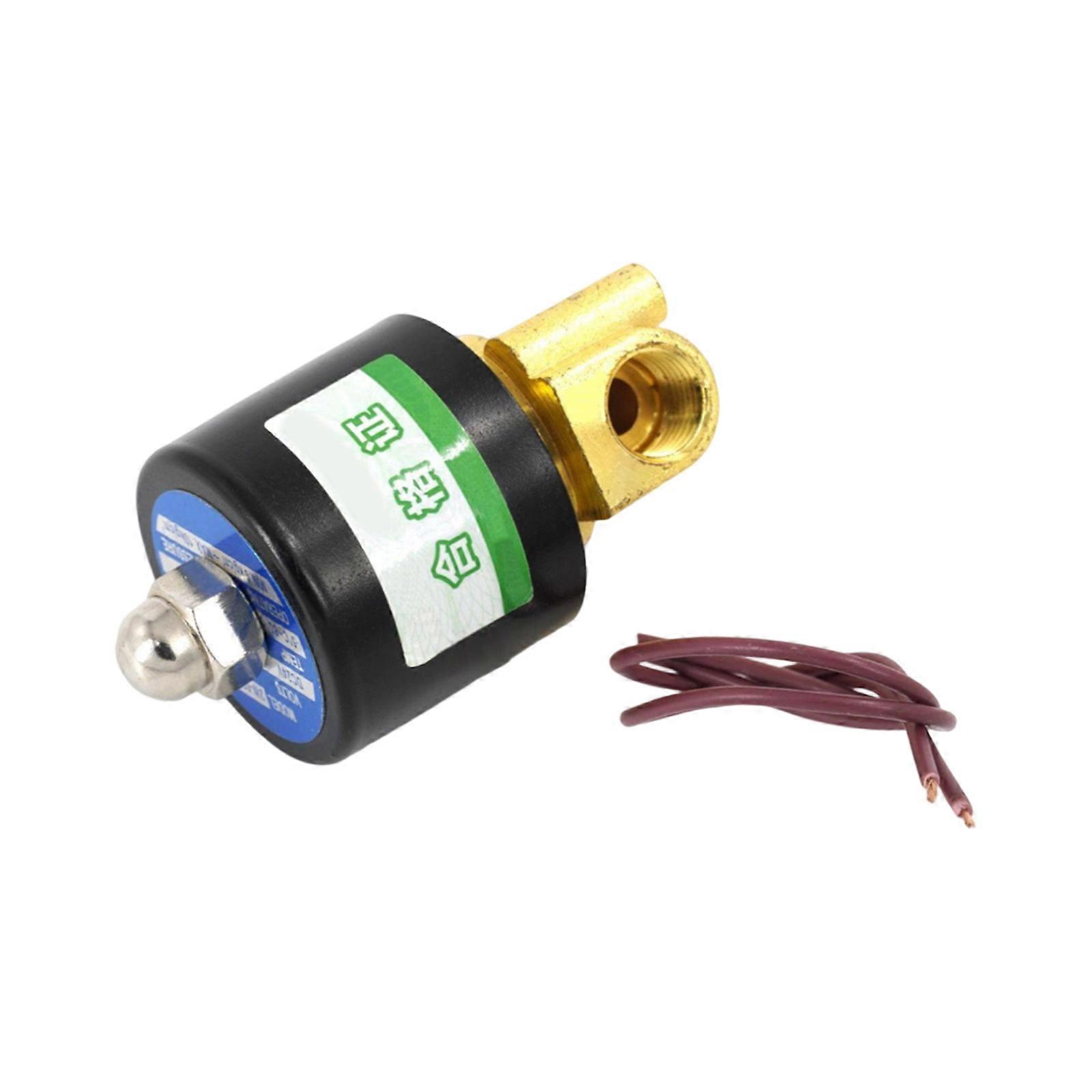 1/4inch Automotive Grade Normally Closed Solenoid Valves 24V Low Power Consumption For Fluid Control Applications Multicolor