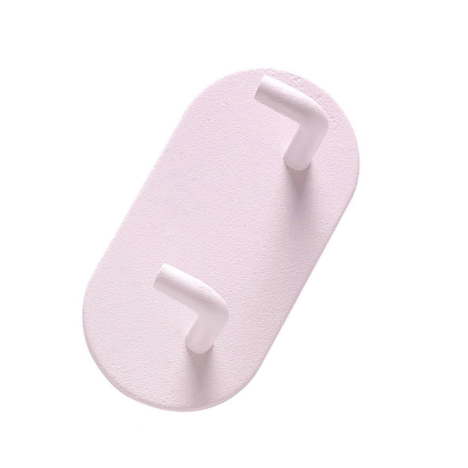 Stick Double Hook Secure Hold without Drilling Space Organize Not Drill Double Towel Hook Double Hook Functionality  Pink