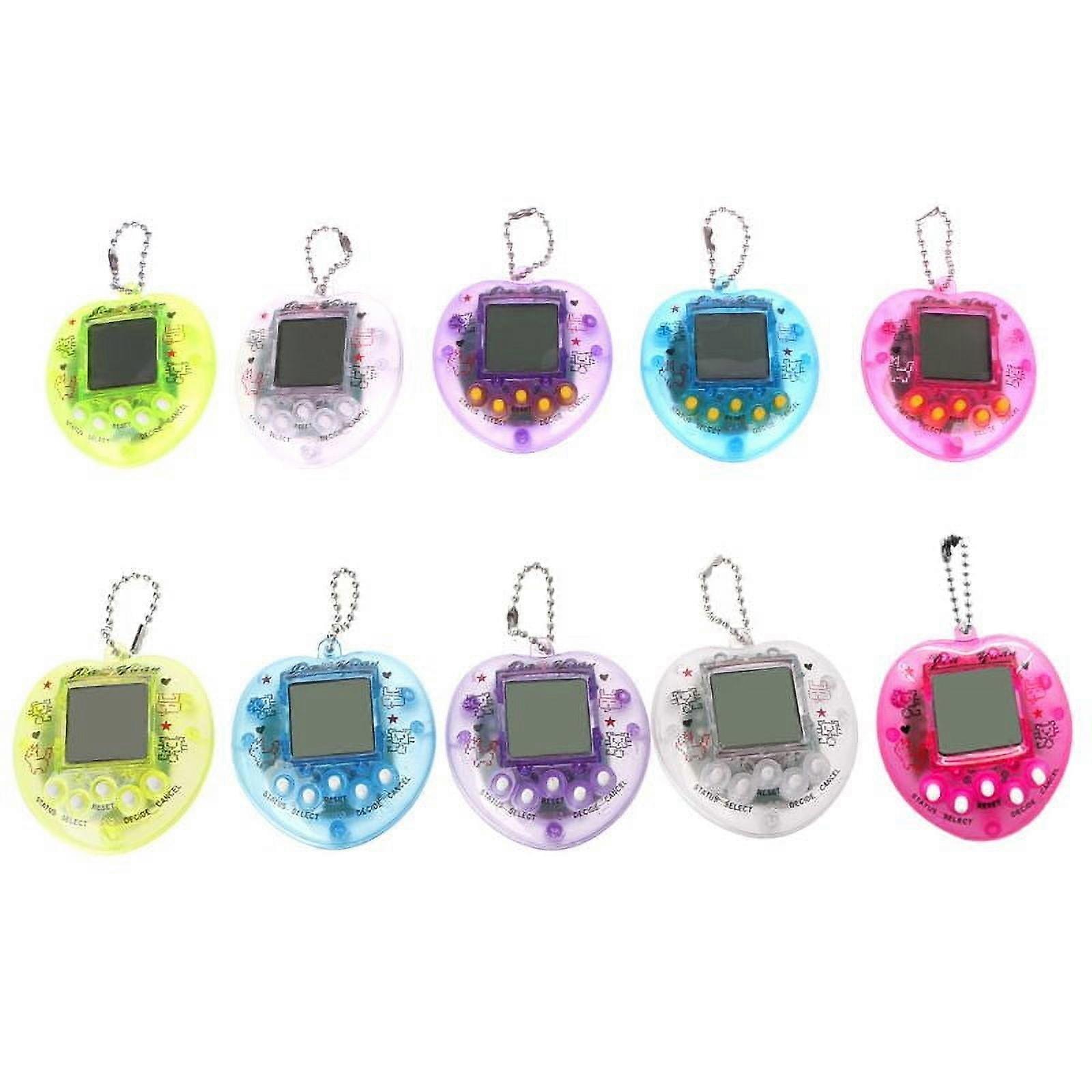 Virtual Pets Keychain Nostalgic Virtual Electronic Digital Pets Game Keychain