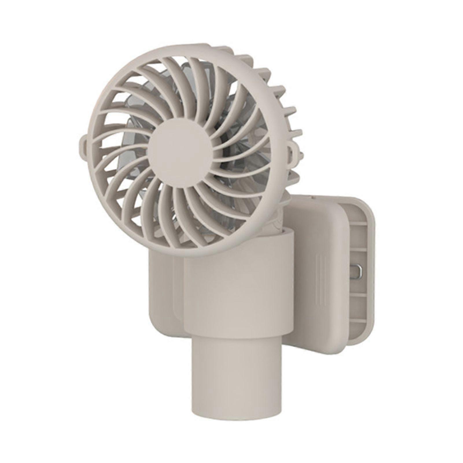 Mini Clip Fan 3 Speeds Strong Airflow Low Noise Rechargeable Silent Portable Powerful Multi-Function Clip Fan Air Cooler