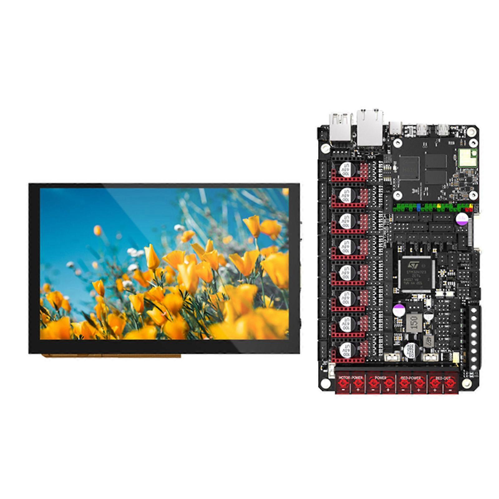 Manta M8P V2.0 Control Board Kit 32Bit forRaspberryPi Embrace STM32H723ZET6 MCU,Offering Powerful 550MHz Frequency Multicolor