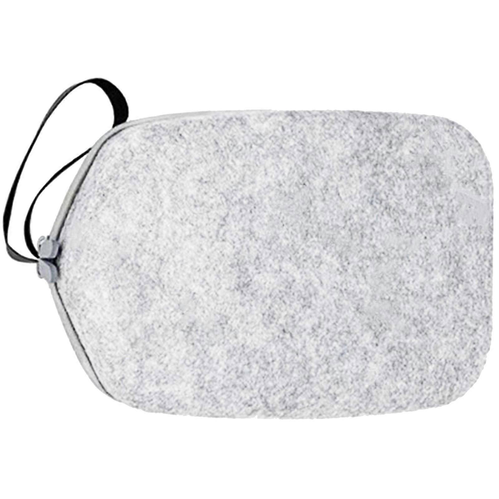 Hard Case Organizers For Virtual Reality Headsets Goggles Offering Anticrush Protective And Space Saving Travel Friendly  Light gray