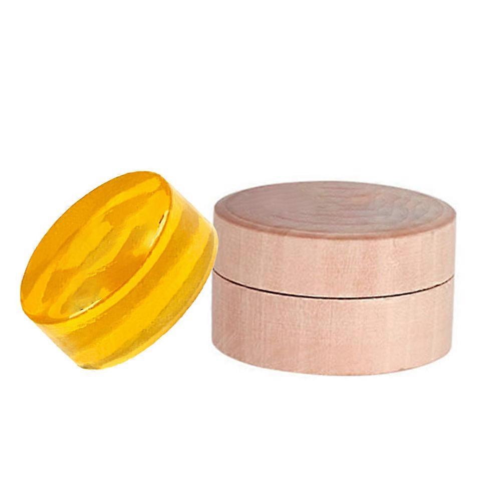 Natural Low Dust Rosin for Violin Viola Cello Strings Musical Instruments (Golden)