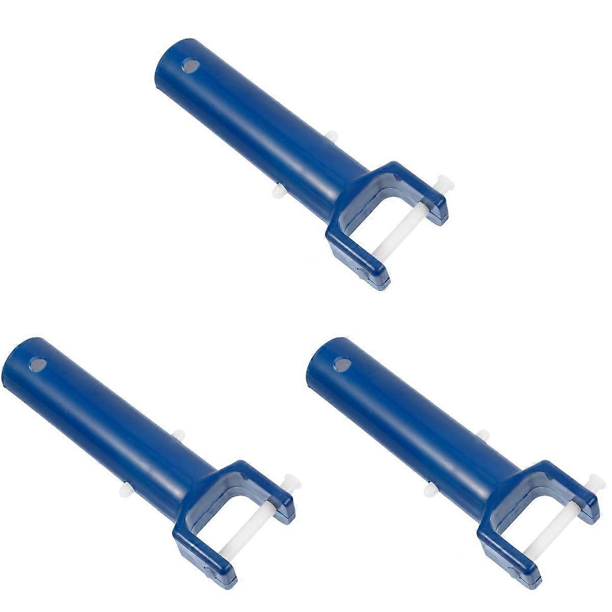 3pcs Swimming Pool Suction Handle Pool Floor Cleaning Tool Sucker Replacement Handle