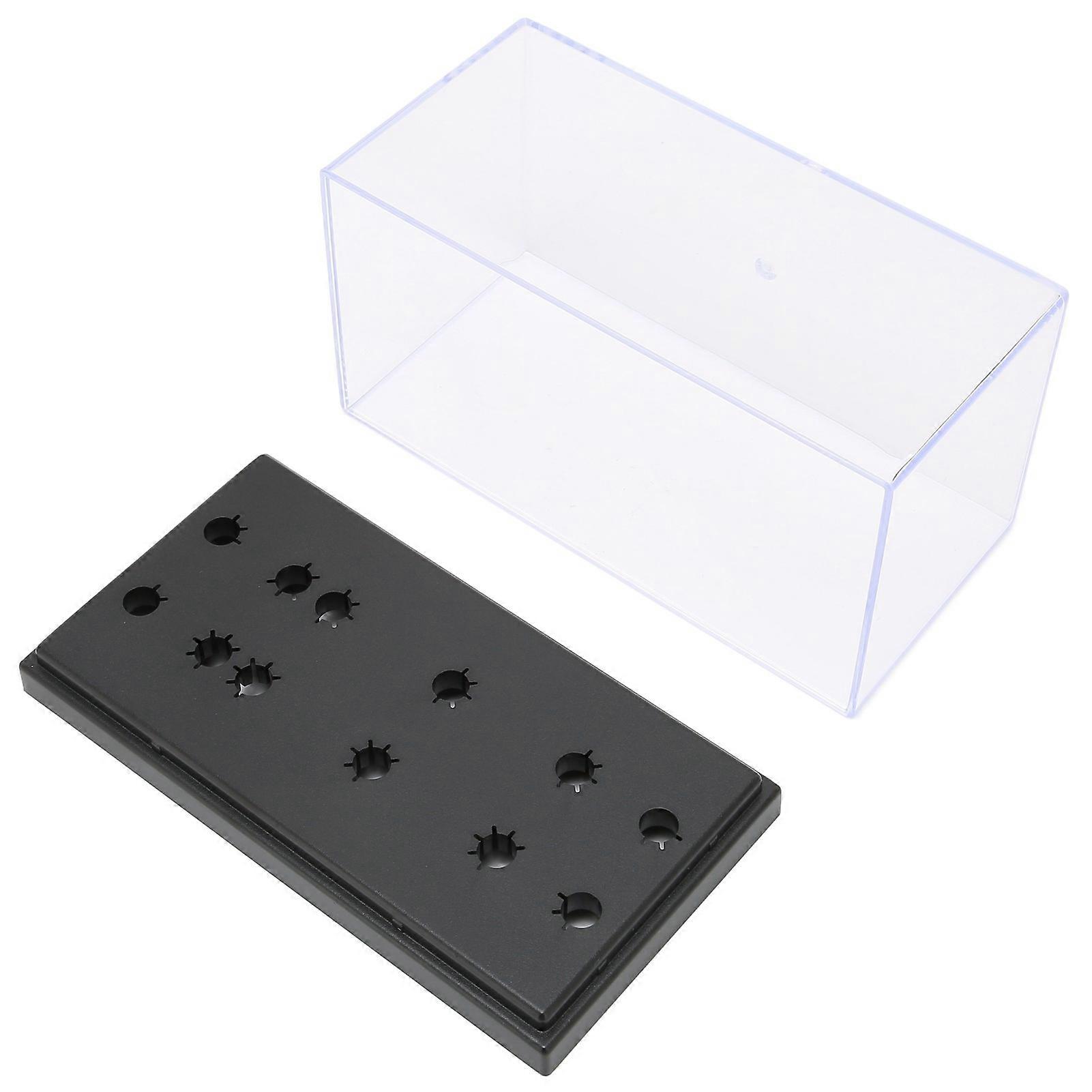 Phonograph Head Storage Box High End Phonograph Head Long Needle Rack Display Sample Box