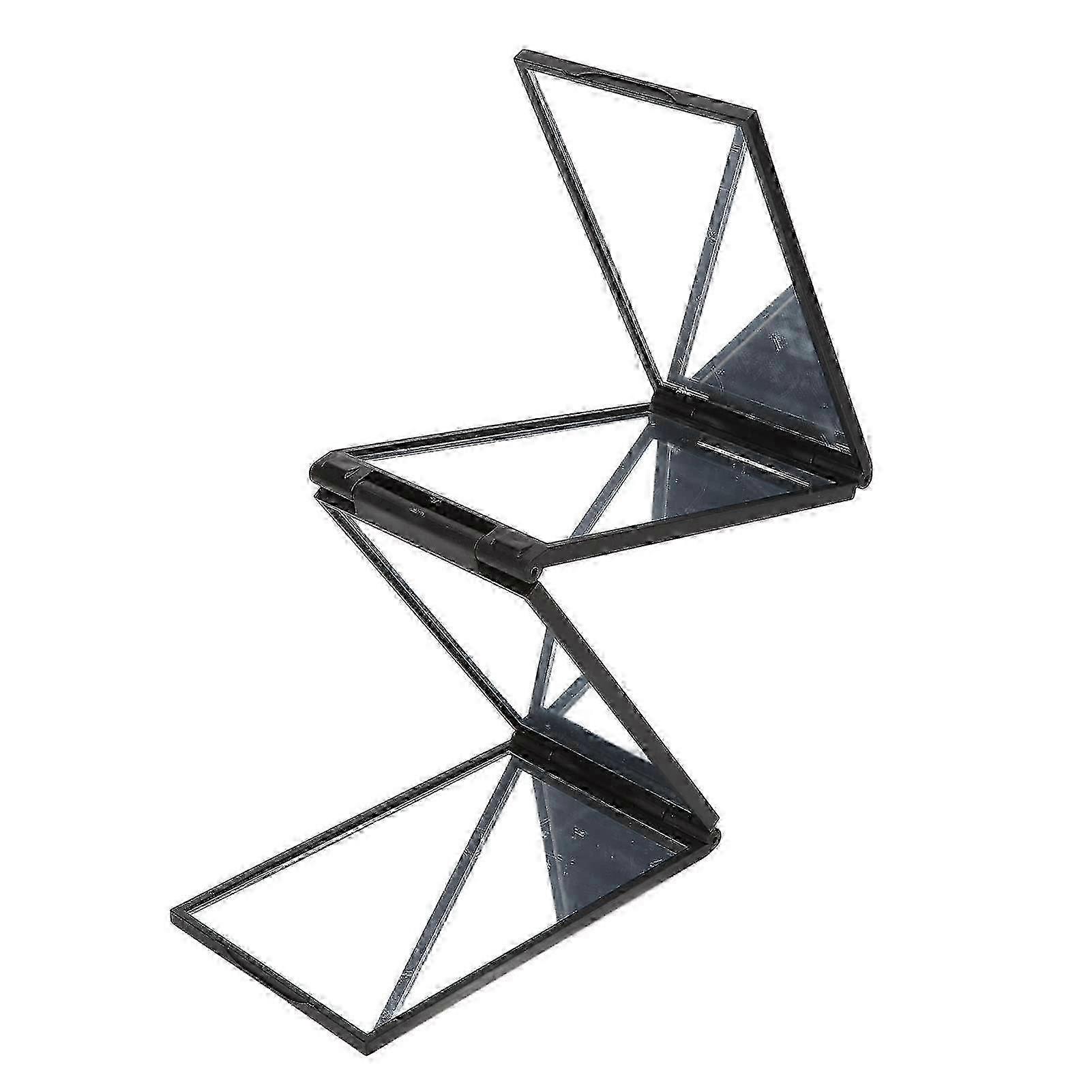 2025 4 Way Handheld Desktop Foldable Mirror for Hair Cutting and Makeup