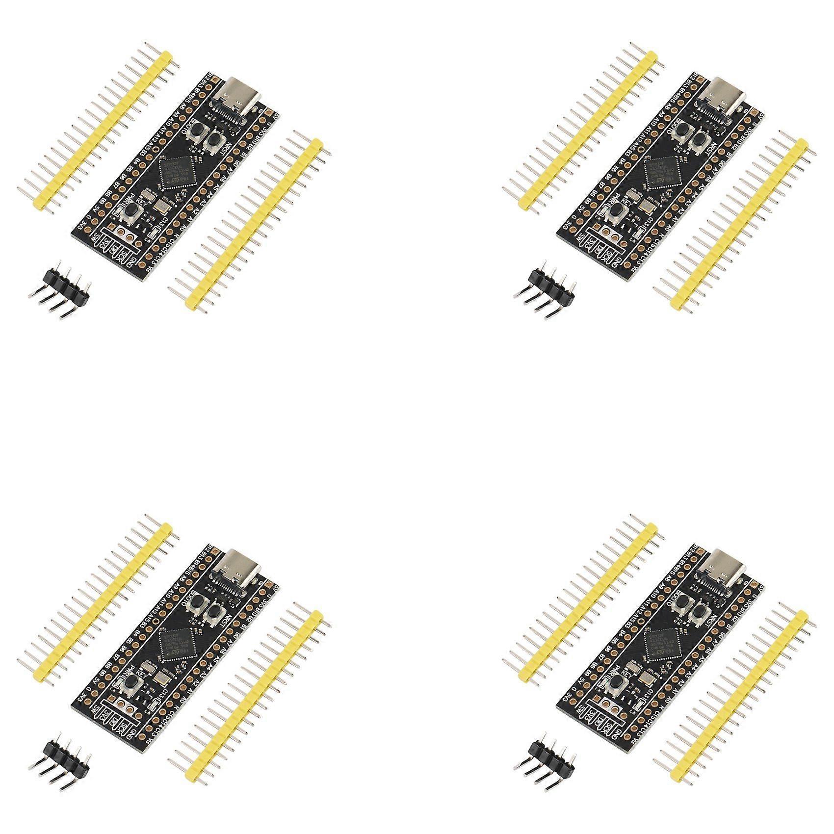 4X STM32F411 Development Board, STM32F411CEU6 STM32F4 Learning Board, Support for MicroPython/ Progr