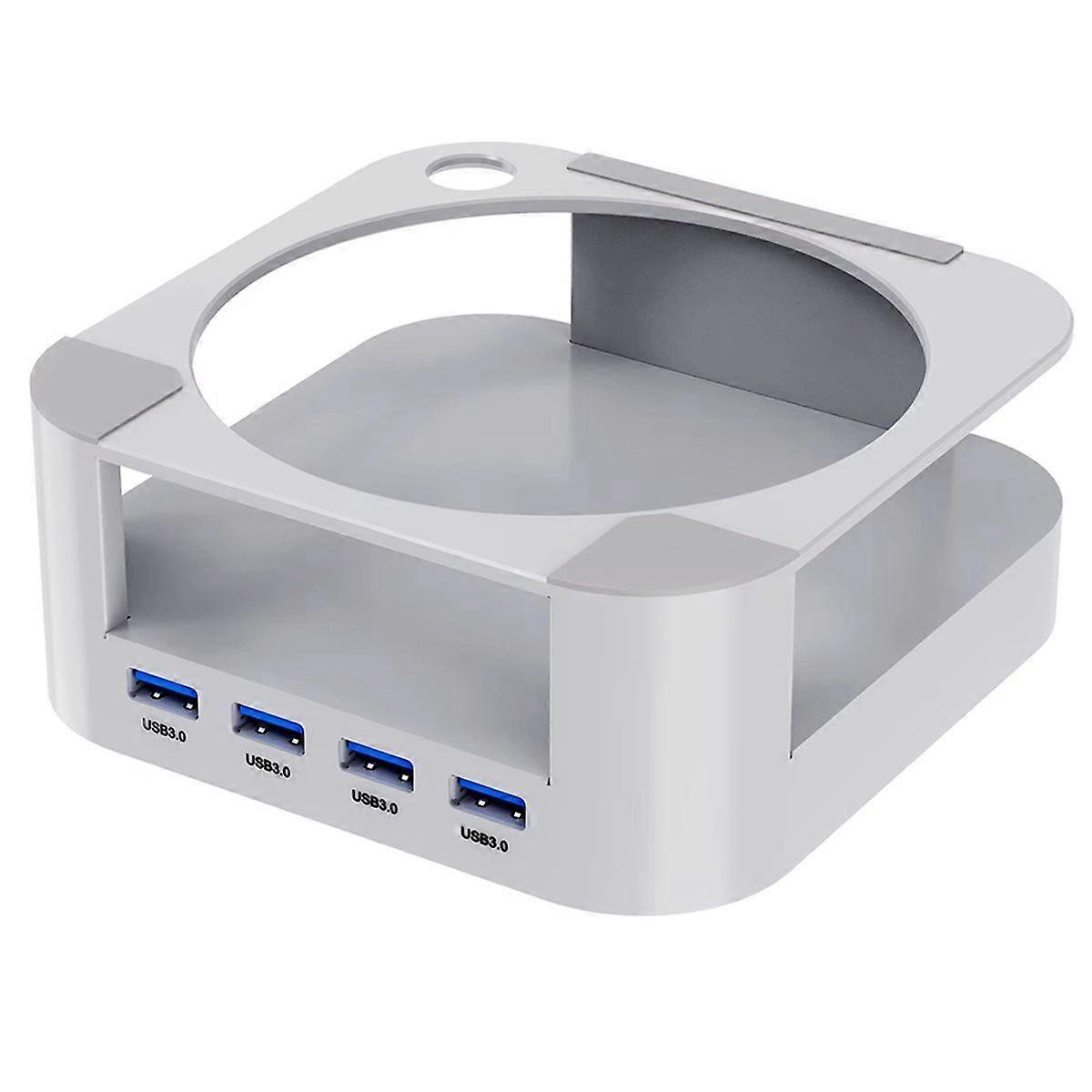 Mini Docking Station for 2024 Mini Computer USB Hub Desktop Stand USB Port Hub for Mini Pro PC Acce