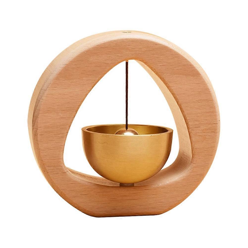 Dopamine Sonnette En Bois Cloche Entrée Carillon Éolien Triangle