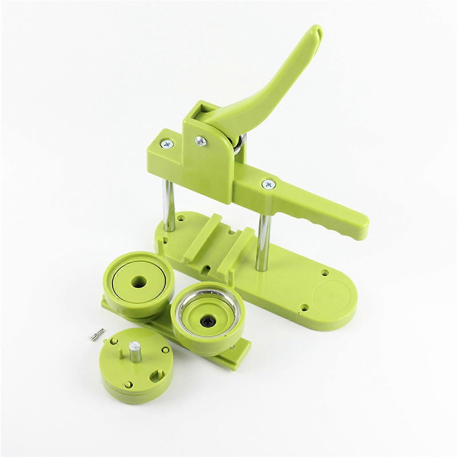 25/32/37/44 MM Button Maker Machine Installation-Free Pin Badge Punch Press KiQa