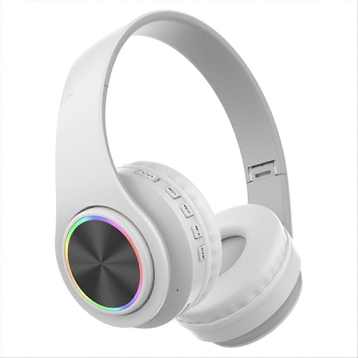 Bluetooth Headphones,Intelligent Wireless Bluetooth Headset White