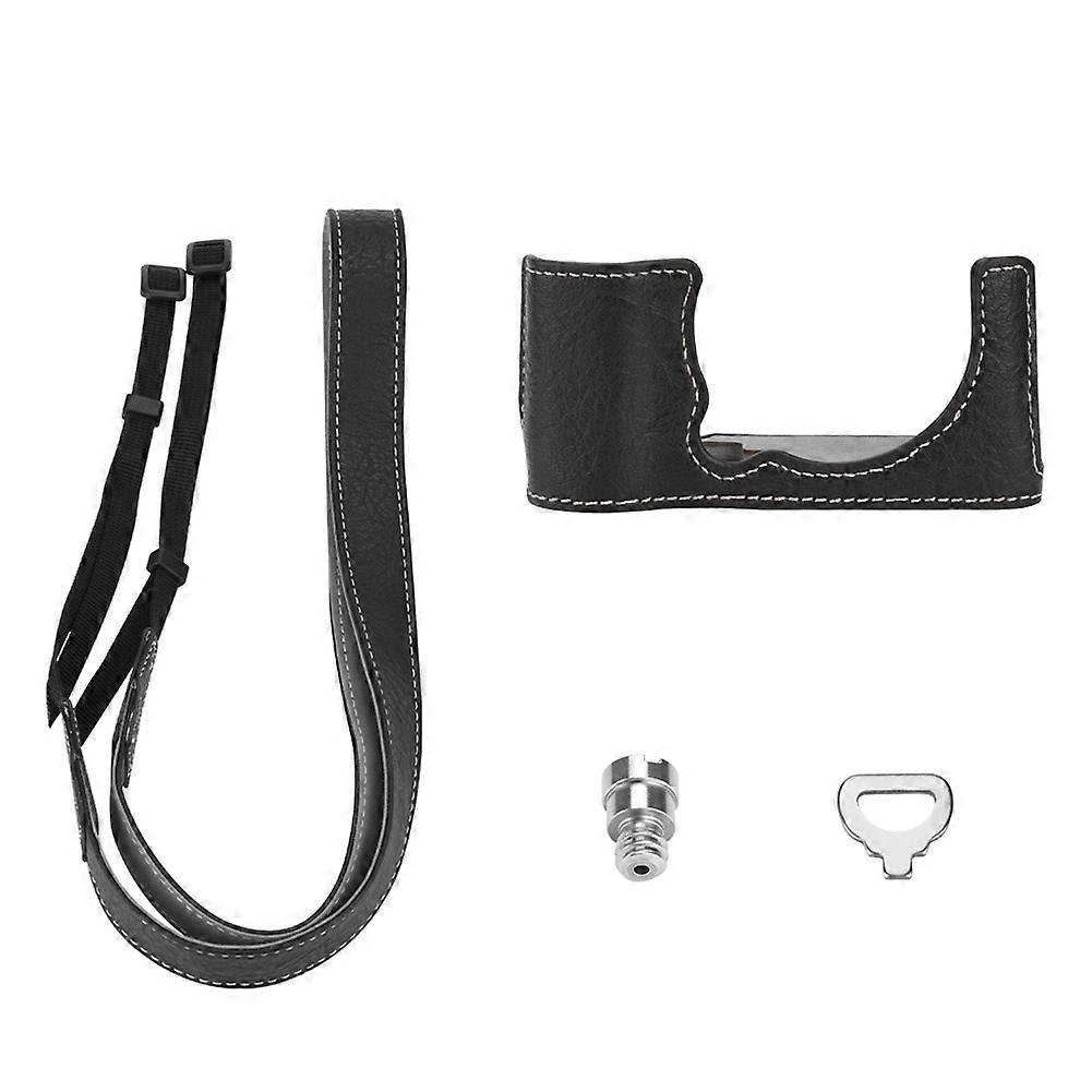 Protective Case for X-M5 XM5 Camera Case with Base Shell and Shoulder Case Black