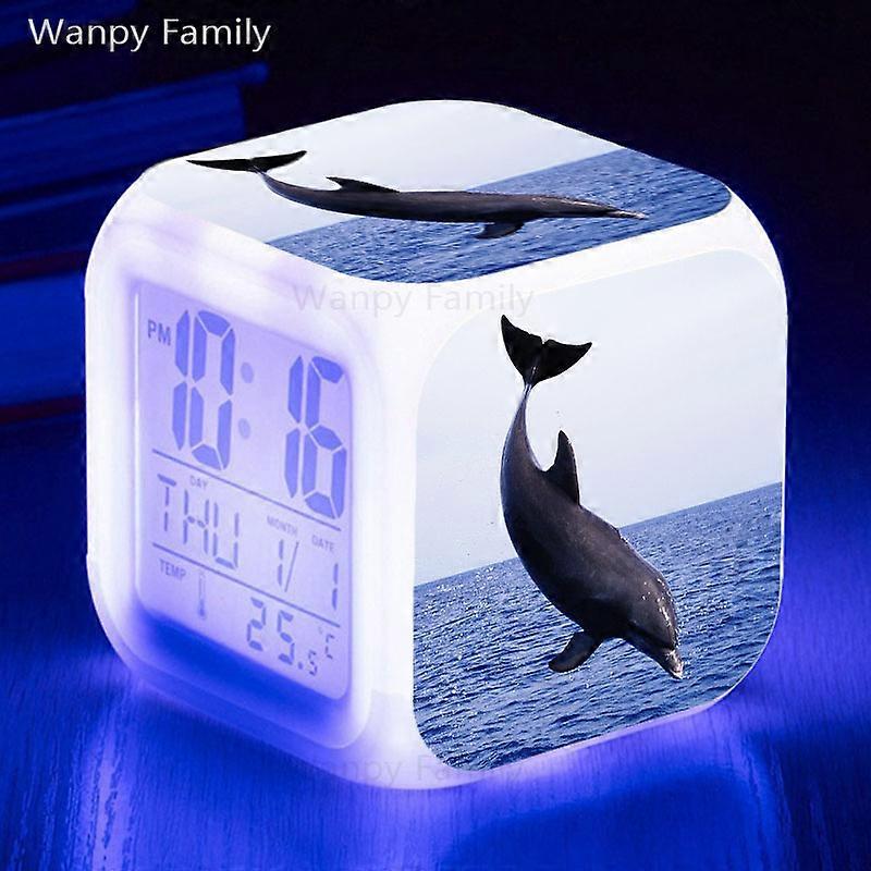 Jaws Shark Alarm Clock Kids Toys Gift LED Digital Alarm Clock New products Multi-functions Fashion Table Watches Clock