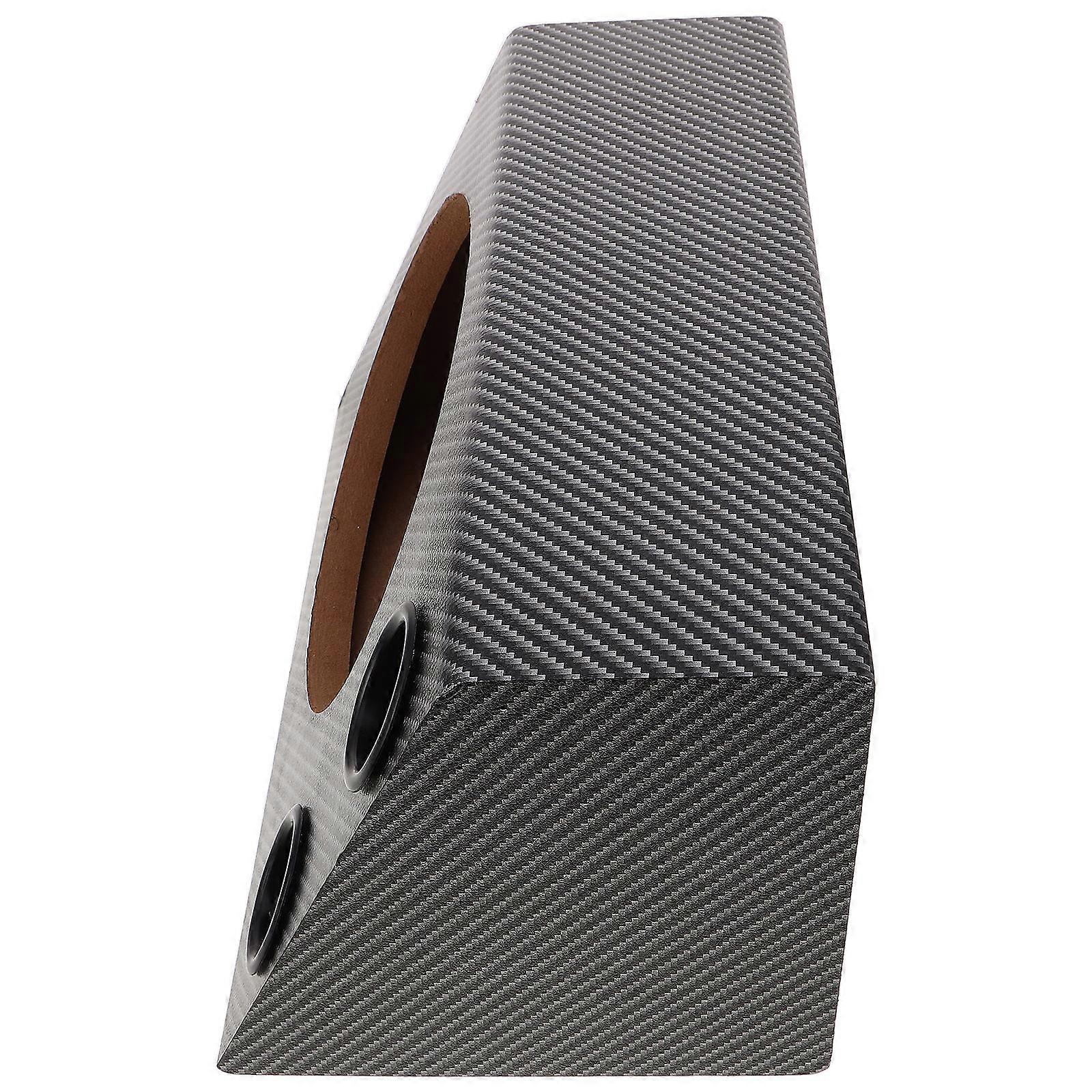Wooden Speaker Enclosure for Vehicle Audio System with Noise Isolation and Durable PVC Construction Multi Size
