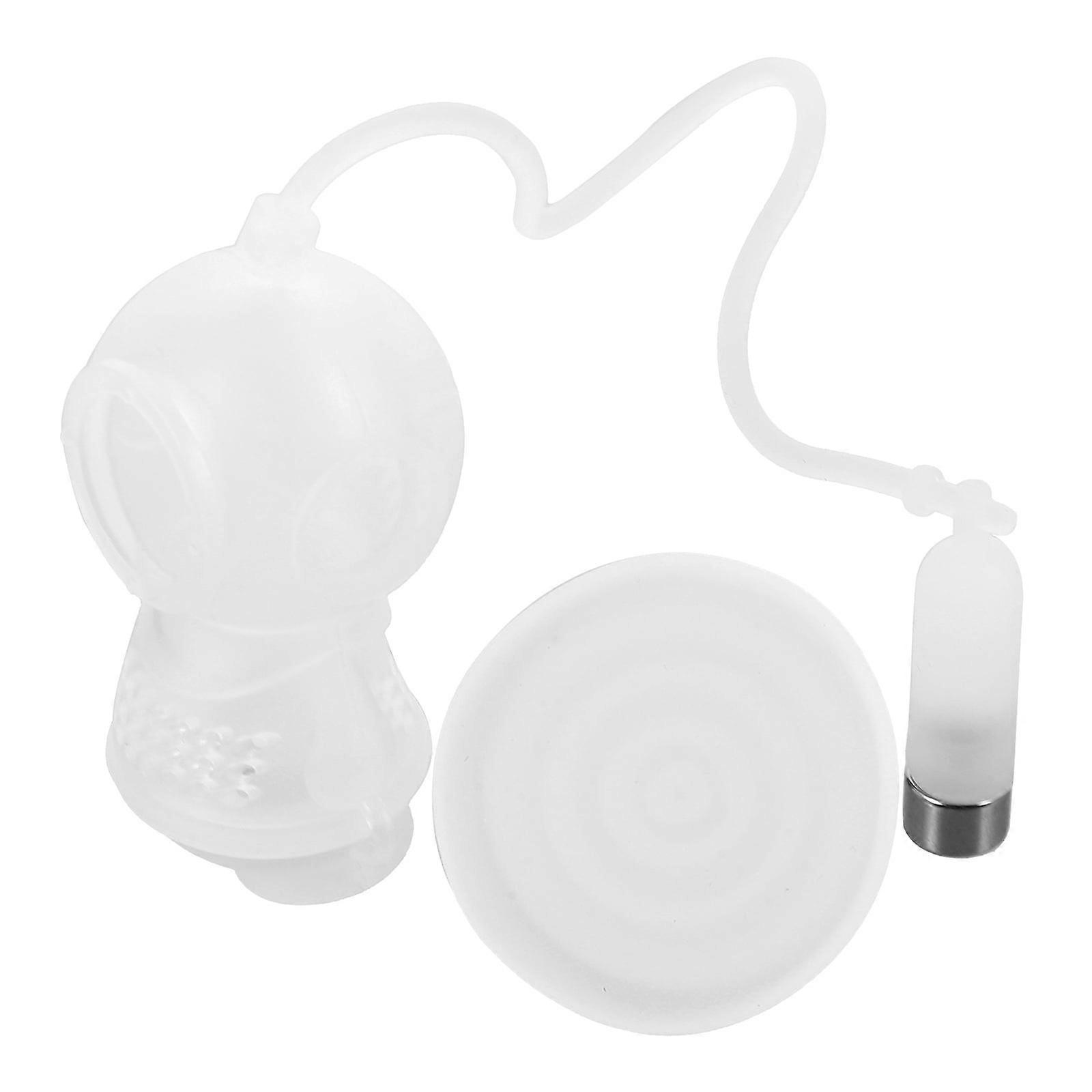 Tea Infuser Strainer Silicone Tea Infuser Funny Diver Shaped Tea Strainer Basket Tea Filter