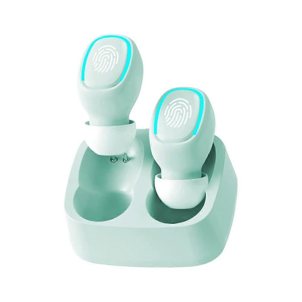 Mini Wireless Bluetooth Headset Touch Control AntiSweat Ear Plug HD Sound Quality Universal Headset Stereo Size N