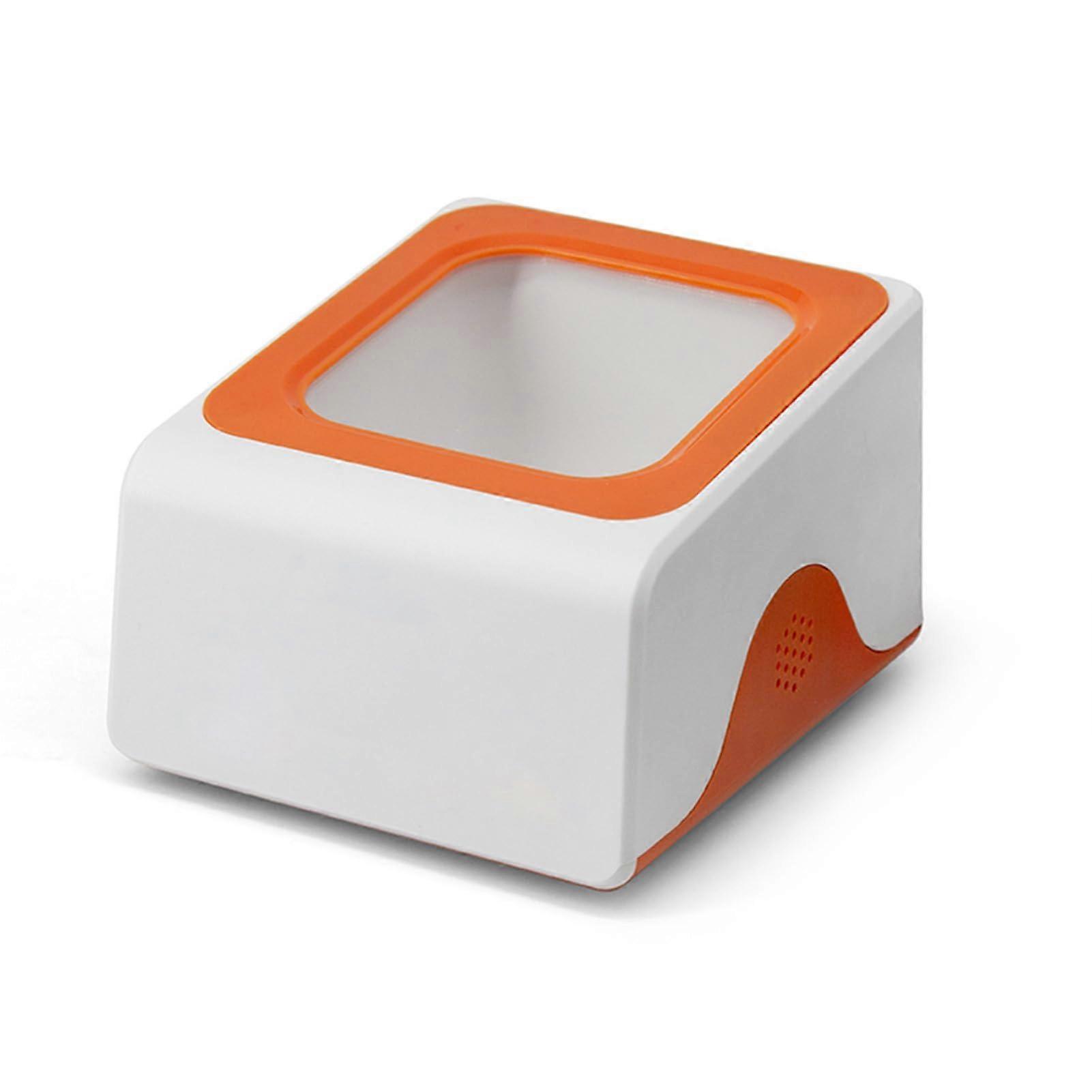 USB Barcode Scanner with CMOS Sensor, Auto Fill Light, Reads Damaged Codes for Retail and Supermarket