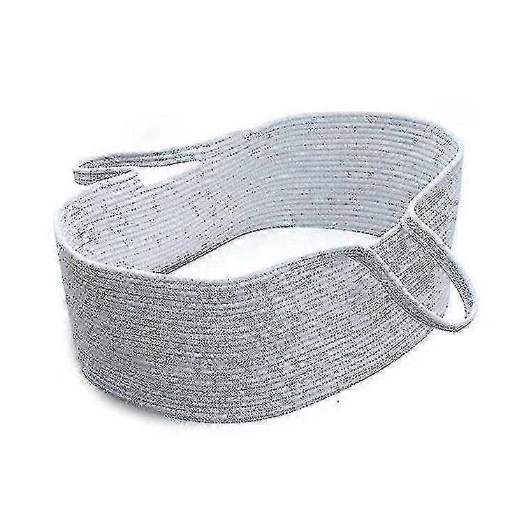 Bärbar vävd bomullsrep spädbarnskorg