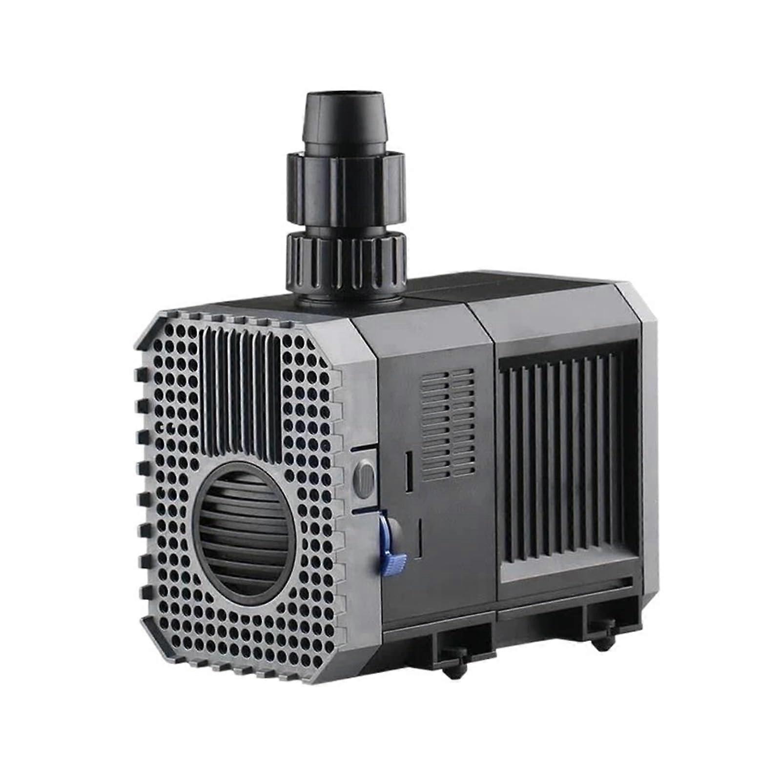 Adjustable Aquarium Submersible Water Pump 80W  Efficiency Low Noise Fish Tank Circulation