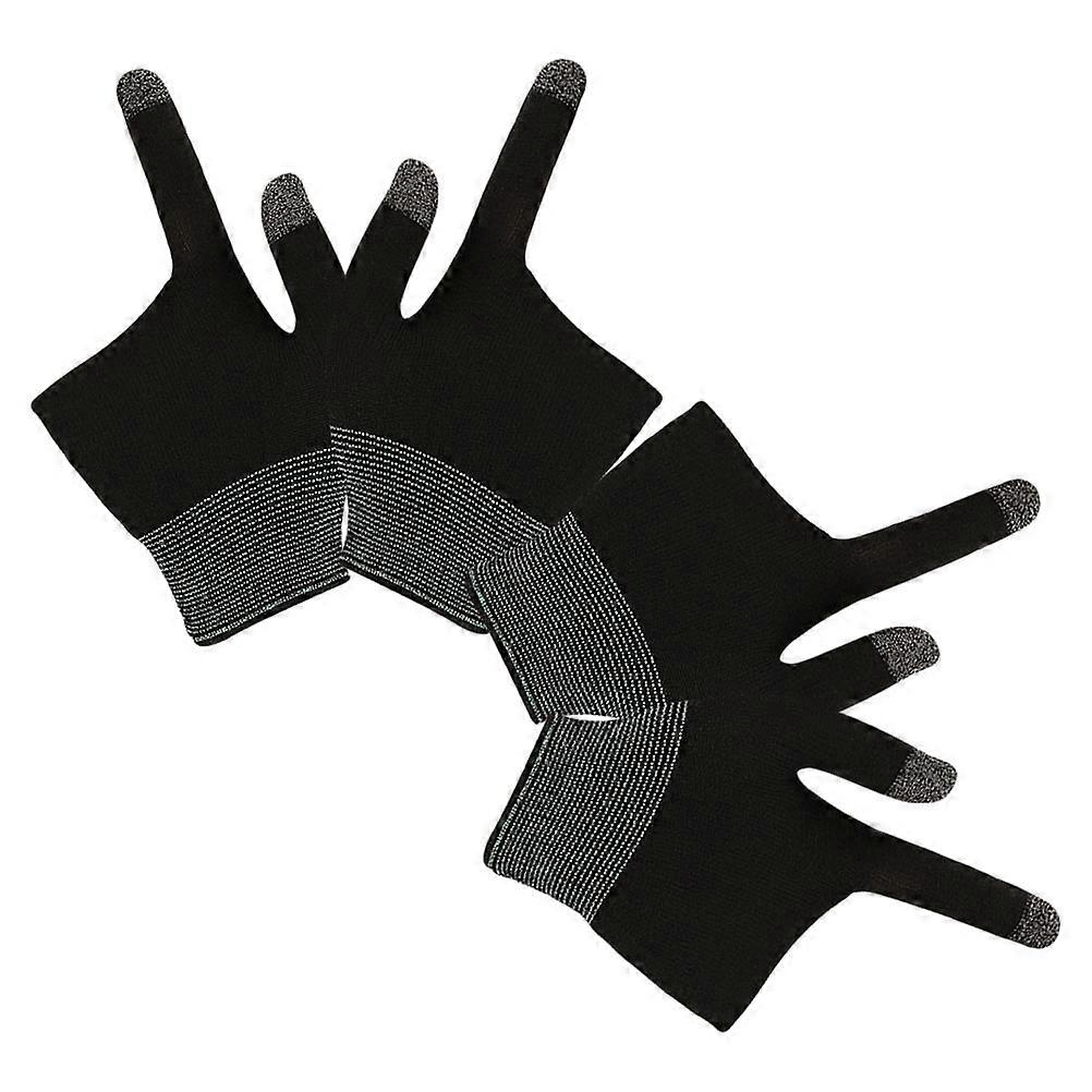 Gaming Gloves for Mobile Use Two-Finger Touchscreen Gloves 2Pairs