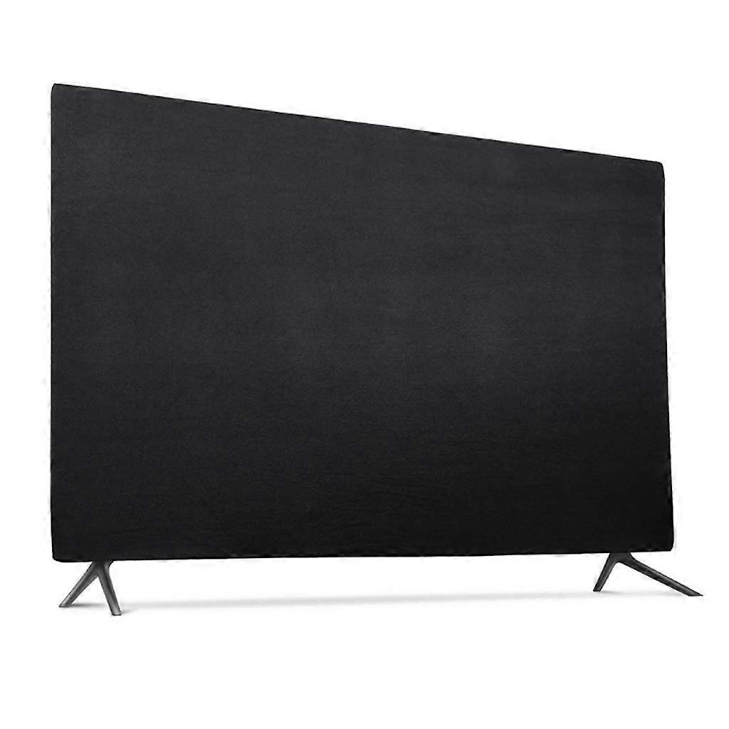 55 Inch TV Dust Cover, Washable ScratchResistant Protector Case for Flat Screen Television, Black