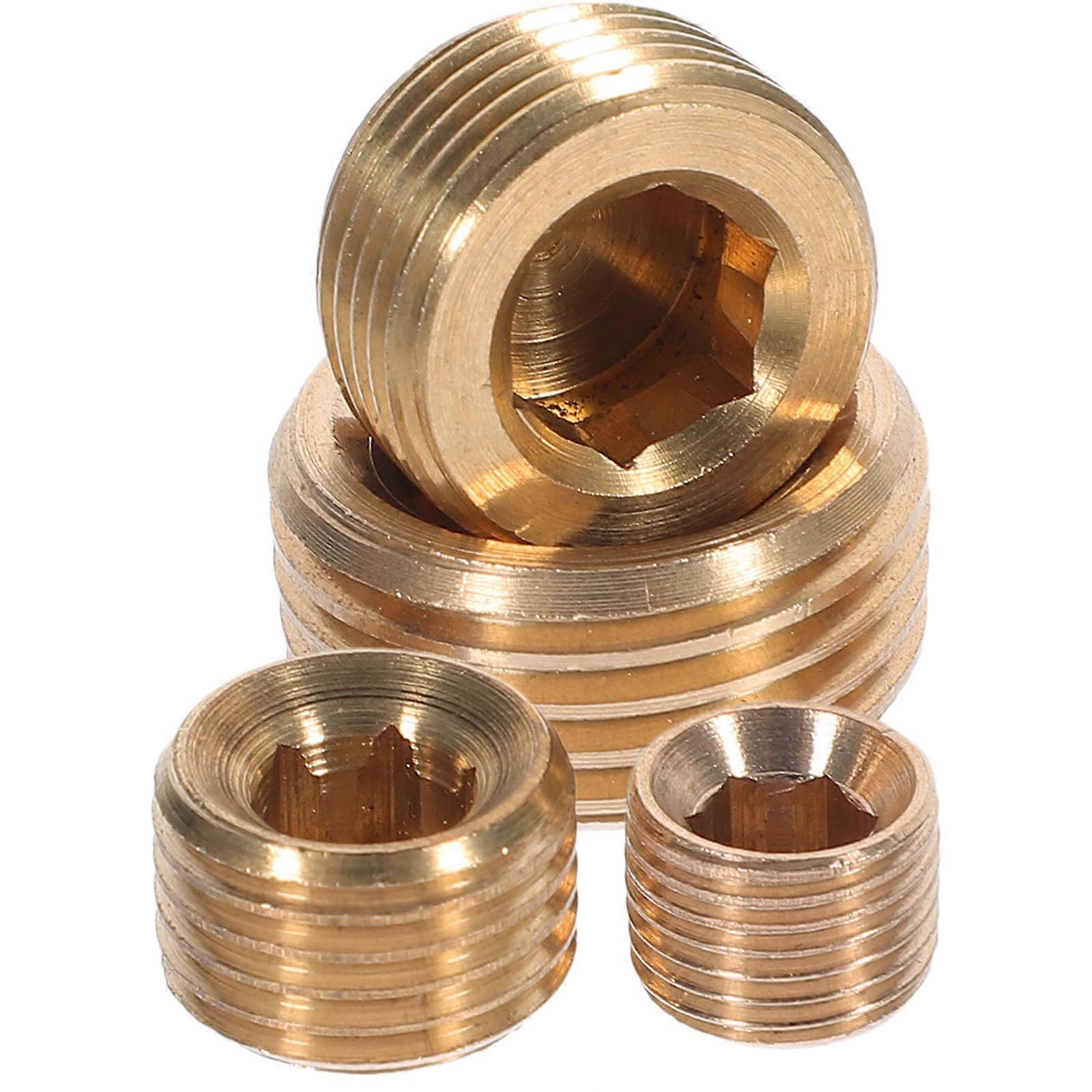 End Cap Kit Npt Standard Sprinkler Fitting For Professionals Diy Enthusiasts 4Pcs