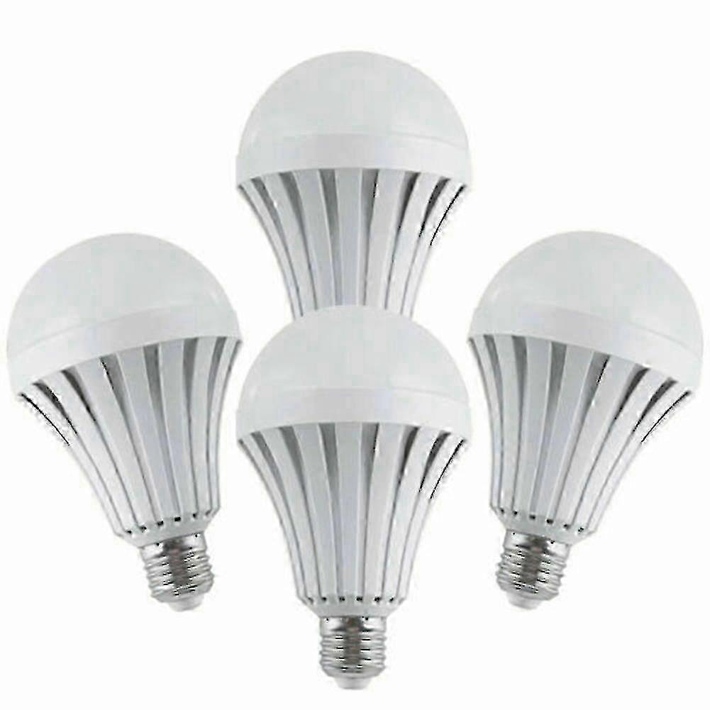 25-26 4 Pack Emergency Bulbs Rechargeable Led Light With Battery Backup