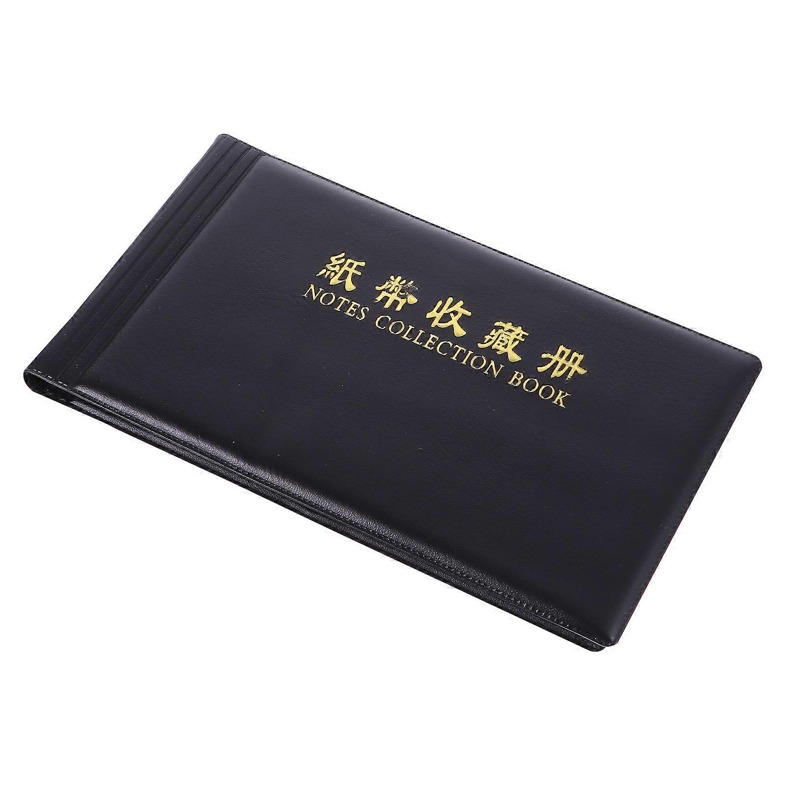 Banknote Book for Paper Storing 2Pcs Durable Album