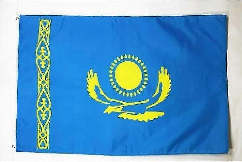 Kazakhstan Flag Qi 0354