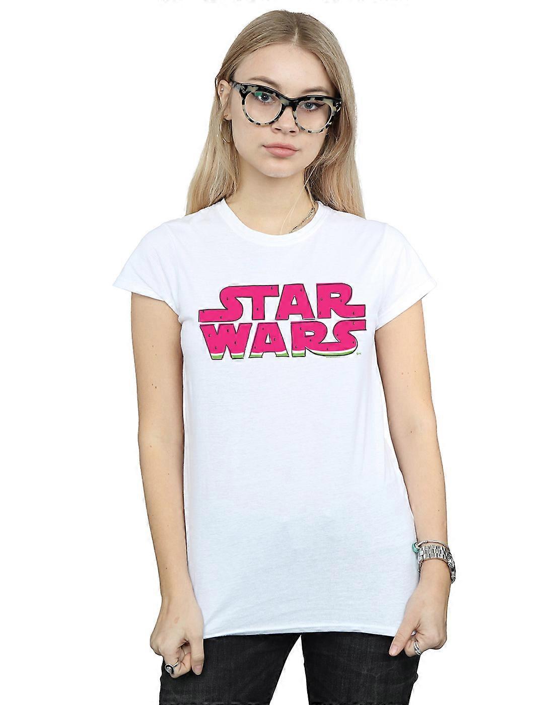 Star Wars kvinner ' s vannmelon logo T-skjorte
