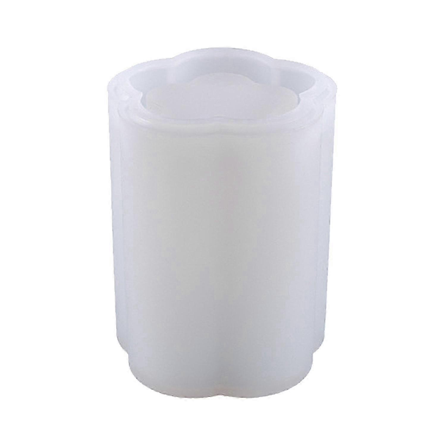 Pen Holder Mold Elastic Tear-resistant Silicone Practical Non-stick Epoxy Mold for School