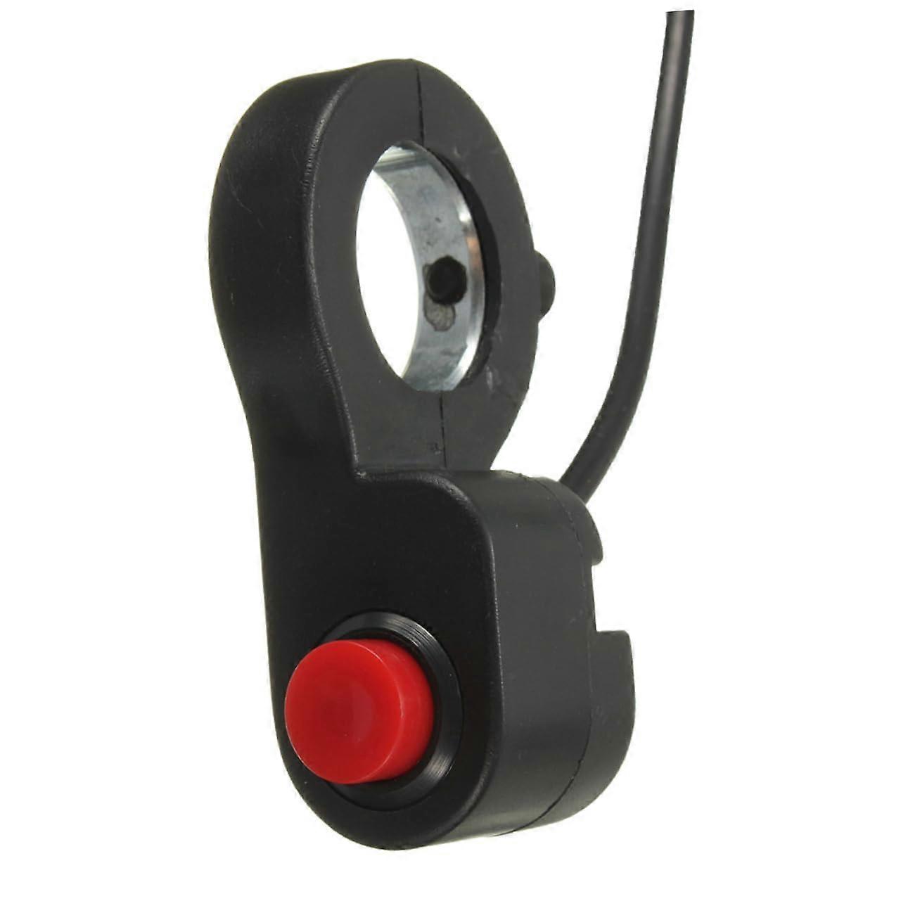 Universal 7/8' Motorcycle Handlebar Horn Switch Easy Install Durable Replacement Part