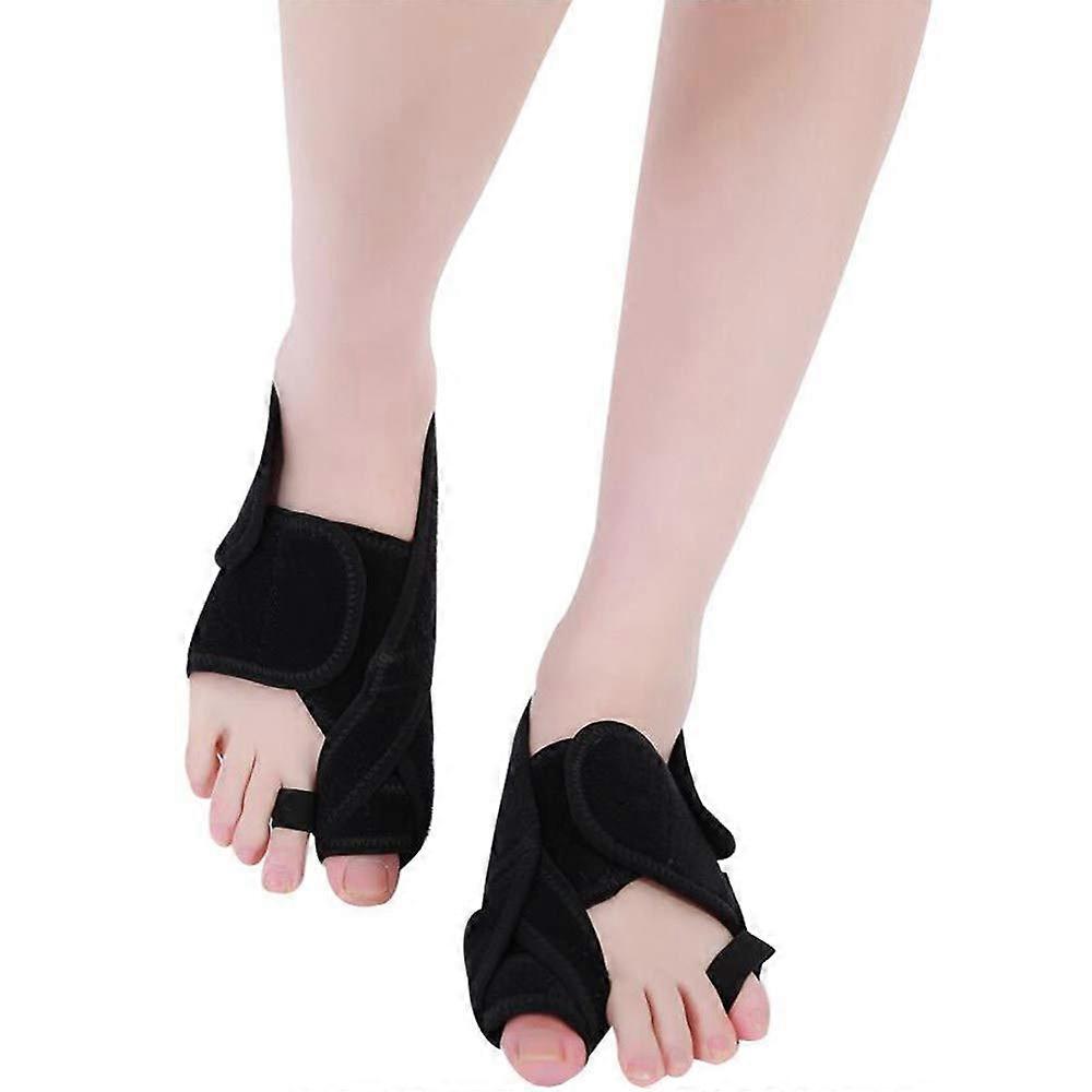 Bunion Corrector for Big Toe Alignment with Orthopedic Toe Separator and Soft Brace, Right Foot