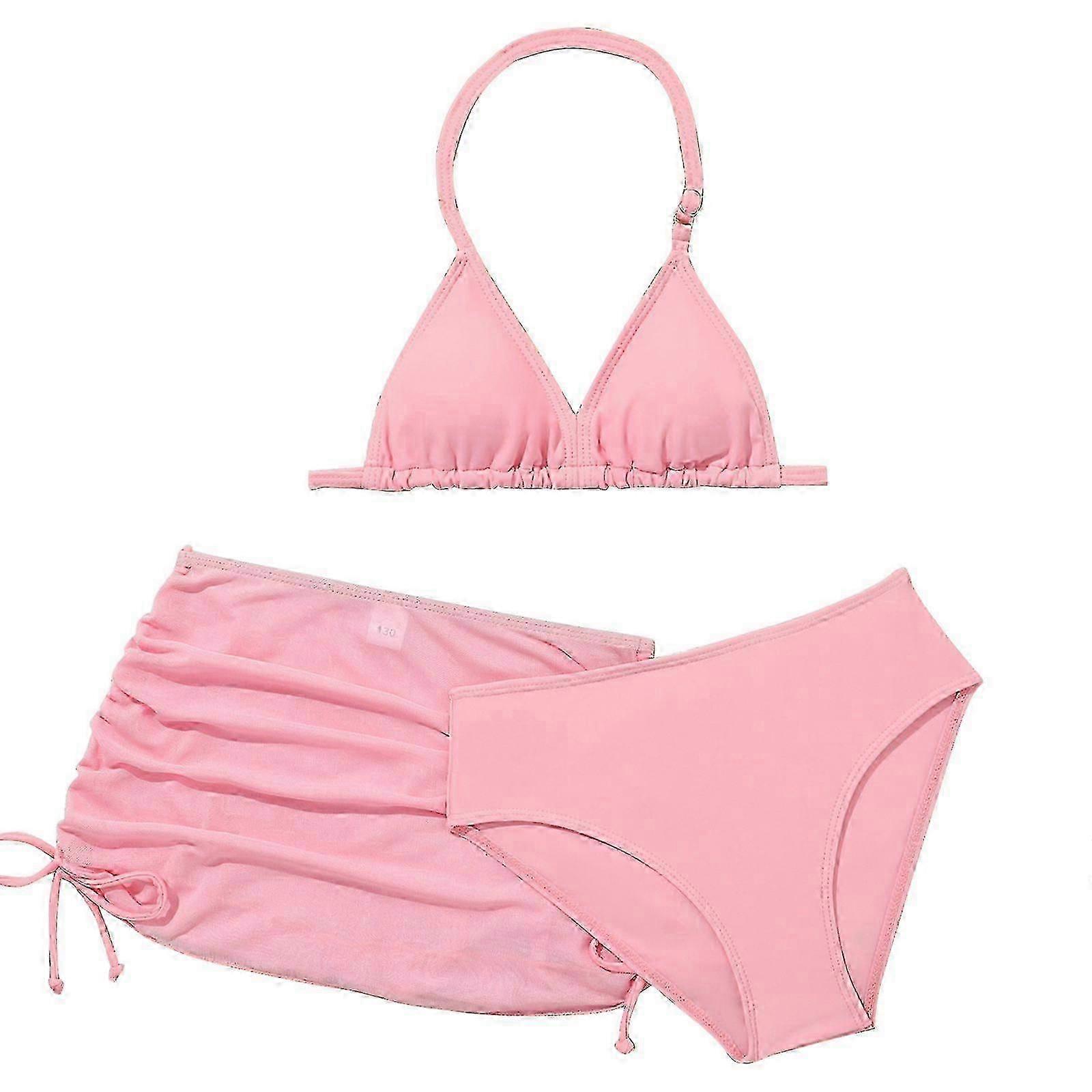 Tredelat barnset med bikini, split för flickor