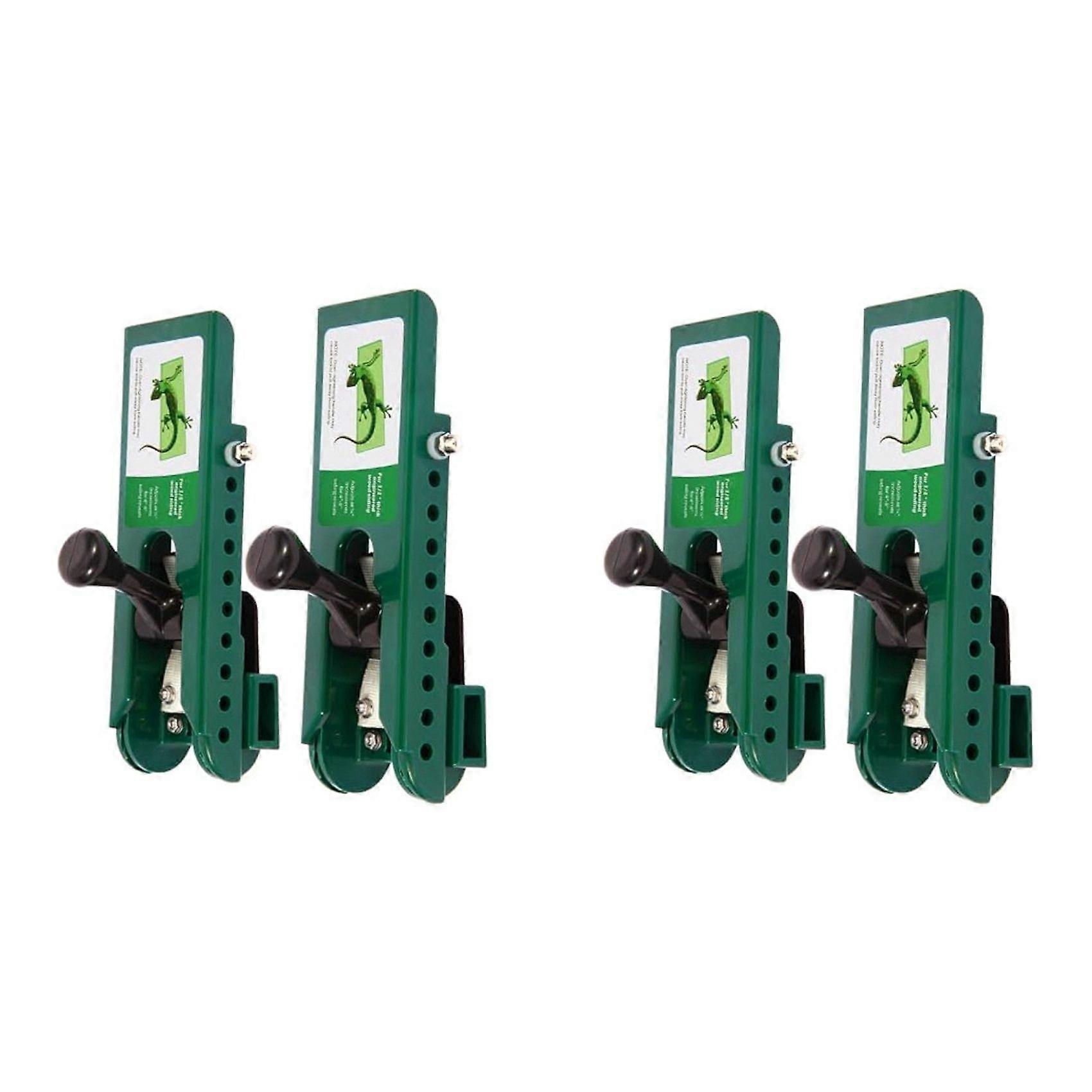 Fiber Cement Siding Installation Tools - 3/8 Inch Compatible Lap Gauge with Adjustable Reveals, 4 Pack