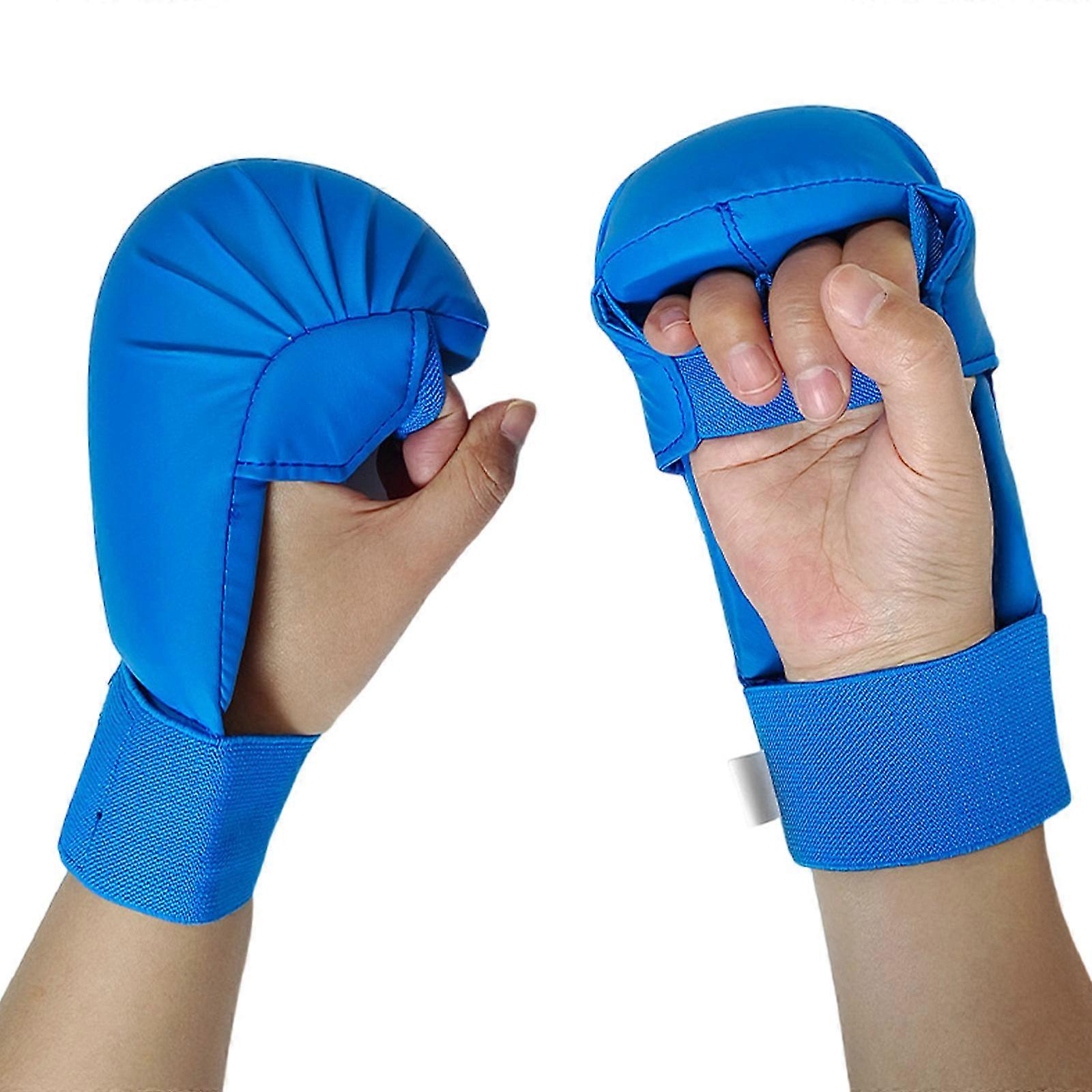 Karate Gloves, Multiple Colors Available L Size, Boxing Training Protective Gloves