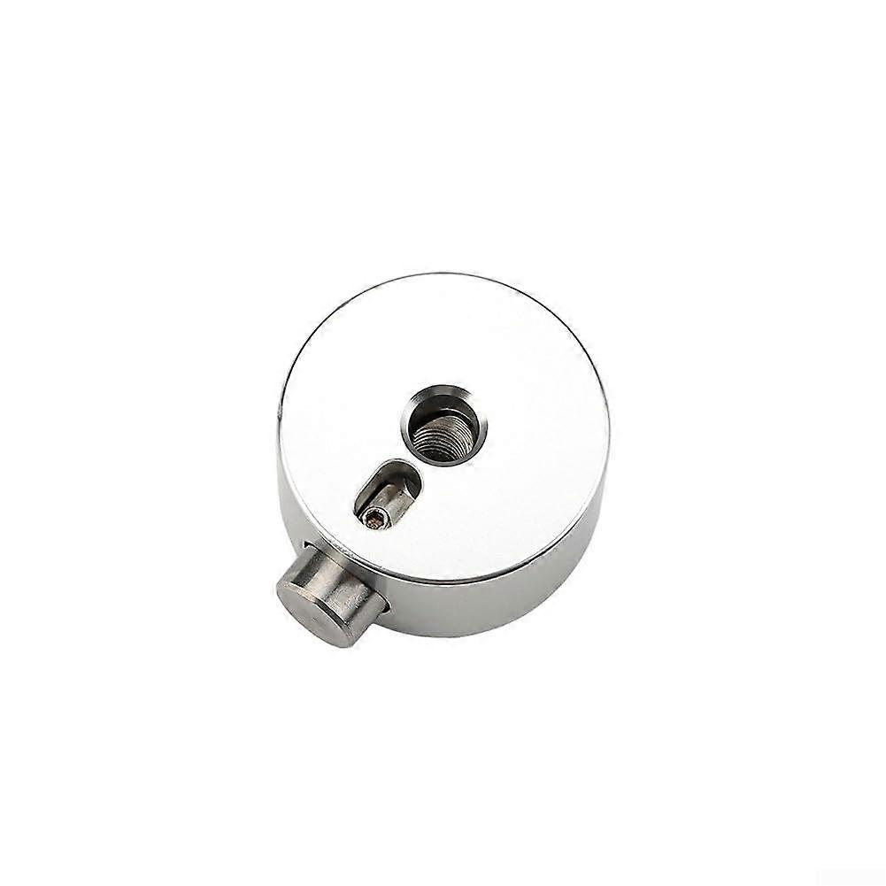 Aluminum Alloy Cymbal Quick Release Nut with Secure Hold and Fast Setup, Silver